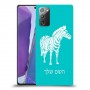 זברה כיסוי מגן קשיח בעיצוב אישי עם השם שלך ל Samsung Galaxy Note20 יחידה אחת סקרין מובייל