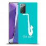 סקספון כיסוי מגן קשיח בעיצוב אישי עם השם שלך ל Samsung Galaxy Note20 יחידה אחת סקרין מובייל