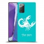 עקרב כיסוי מגן קשיח בעיצוב אישי עם השם שלך ל Samsung Galaxy Note20 יחידה אחת סקרין מובייל