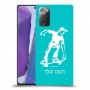 ילד סקייטבורד כיסוי מגן קשיח בעיצוב אישי עם השם שלך ל Samsung Galaxy Note20 יחידה אחת סקרין מובייל