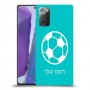 כדורגל - כדור כיסוי מגן קשיח בעיצוב אישי עם השם שלך ל Samsung Galaxy Note20 יחידה אחת סקרין מובייל