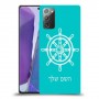 הגה - קפטן - ים כיסוי מגן קשיח בעיצוב אישי עם השם שלך ל Samsung Galaxy Note20 יחידה אחת סקרין מובייל