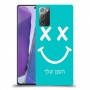סמיילי כיסוי מגן קשיח בעיצוב אישי עם השם שלך ל Samsung Galaxy Note20 יחידה אחת סקרין מובייל