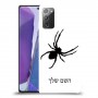 עכביש כיסוי מגן קשיח בעיצוב אישי עם השם שלך ל Samsung Galaxy Note20 יחידה אחת סקרין מובייל