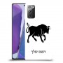שור כיסוי מגן קשיח בעיצוב אישי עם השם שלך ל Samsung Galaxy Note20 יחידה אחת סקרין מובייל