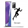 רץ כיסוי מגן קשיח בעיצוב אישי עם השם שלך ל Samsung Galaxy Note20 יחידה אחת סקרין מובייל