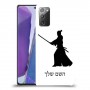 סמוראי כיסוי מגן קשיח בעיצוב אישי עם השם שלך ל Samsung Galaxy Note20 יחידה אחת סקרין מובייל