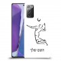 שחקן כדורעף כיסוי מגן קשיח בעיצוב אישי עם השם שלך ל Samsung Galaxy Note20 יחידה אחת סקרין מובייל