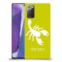 עקרב כיסוי מגן קשיח בעיצוב אישי עם השם שלך ל Samsung Galaxy Note20 יחידה אחת סקרין מובייל