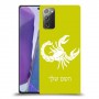 עקרב כיסוי מגן קשיח בעיצוב אישי עם השם שלך ל Samsung Galaxy Note20 יחידה אחת סקרין מובייל