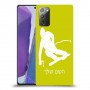 סקִי כיסוי מגן קשיח בעיצוב אישי עם השם שלך ל Samsung Galaxy Note20 יחידה אחת סקרין מובייל