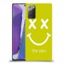 סמיילי כיסוי מגן קשיח בעיצוב אישי עם השם שלך ל Samsung Galaxy Note20 יחידה אחת סקרין מובייל