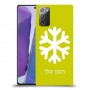 שלג כיסוי מגן קשיח בעיצוב אישי עם השם שלך ל Samsung Galaxy Note20 יחידה אחת סקרין מובייל