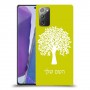 עץ כיסוי מגן קשיח בעיצוב אישי עם השם שלך ל Samsung Galaxy Note20 יחידה אחת סקרין מובייל