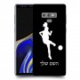 כדורגל - אישה כיסוי מגן קשיח בעיצוב אישי עם השם שלך ל Samsung Galaxy Note9 יחידה אחת סקרין מובייל