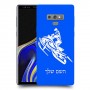 אופנוע שלג כיסוי מגן קשיח בעיצוב אישי עם השם שלך ל Samsung Galaxy Note9 יחידה אחת סקרין מובייל