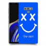 סמיילי כיסוי מגן קשיח בעיצוב אישי עם השם שלך ל Samsung Galaxy Note9 יחידה אחת סקרין מובייל