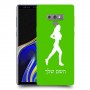 ג'וגלין - אישה כיסוי מגן קשיח בעיצוב אישי עם השם שלך ל Samsung Galaxy Note9 יחידה אחת סקרין מובייל