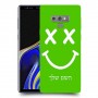סמיילי כיסוי מגן קשיח בעיצוב אישי עם השם שלך ל Samsung Galaxy Note9 יחידה אחת סקרין מובייל