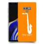 סקספון כיסוי מגן קשיח בעיצוב אישי עם השם שלך ל Samsung Galaxy Note9 יחידה אחת סקרין מובייל