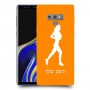 ג'וגלין - אישה כיסוי מגן קשיח בעיצוב אישי עם השם שלך ל Samsung Galaxy Note9 יחידה אחת סקרין מובייל