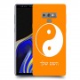 סמל יינג יאנג - סין כיסוי מגן קשיח בעיצוב אישי עם השם שלך ל Samsung Galaxy Note9 יחידה אחת סקרין מובייל