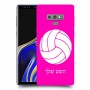 כדורעף - כדור כיסוי מגן קשיח בעיצוב אישי עם השם שלך ל Samsung Galaxy Note9 יחידה אחת סקרין מובייל