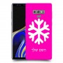 שלג כיסוי מגן קשיח בעיצוב אישי עם השם שלך ל Samsung Galaxy Note9 יחידה אחת סקרין מובייל