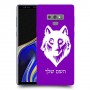 זאב כיסוי מגן קשיח בעיצוב אישי עם השם שלך ל Samsung Galaxy Note9 יחידה אחת סקרין מובייל
