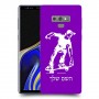 ילד סקייטבורד כיסוי מגן קשיח בעיצוב אישי עם השם שלך ל Samsung Galaxy Note9 יחידה אחת סקרין מובייל