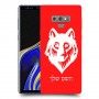 זאב כיסוי מגן קשיח בעיצוב אישי עם השם שלך ל Samsung Galaxy Note9 יחידה אחת סקרין מובייל
