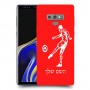 שחקן כדורגל כיסוי מגן קשיח בעיצוב אישי עם השם שלך ל Samsung Galaxy Note9 יחידה אחת סקרין מובייל