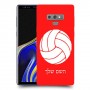 כדורעף - כדור כיסוי מגן קשיח בעיצוב אישי עם השם שלך ל Samsung Galaxy Note9 יחידה אחת סקרין מובייל