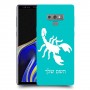 עקרב כיסוי מגן קשיח בעיצוב אישי עם השם שלך ל Samsung Galaxy Note9 יחידה אחת סקרין מובייל