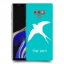ציפור לבלוע כיסוי מגן קשיח בעיצוב אישי עם השם שלך ל Samsung Galaxy Note9 יחידה אחת סקרין מובייל