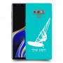 גלישת מפרש כיסוי מגן קשיח בעיצוב אישי עם השם שלך ל Samsung Galaxy Note9 יחידה אחת סקרין מובייל