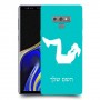 אימון ספורט - אישה כיסוי מגן קשיח בעיצוב אישי עם השם שלך ל Samsung Galaxy Note9 יחידה אחת סקרין מובייל