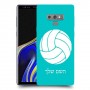 כדורעף - כדור כיסוי מגן קשיח בעיצוב אישי עם השם שלך ל Samsung Galaxy Note9 יחידה אחת סקרין מובייל