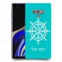 הגה - קפטן - ים כיסוי מגן קשיח בעיצוב אישי עם השם שלך ל Samsung Galaxy Note9 יחידה אחת סקרין מובייל