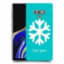 שלג כיסוי מגן קשיח בעיצוב אישי עם השם שלך ל Samsung Galaxy Note9 יחידה אחת סקרין מובייל