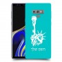 פסל החירות כיסוי מגן קשיח בעיצוב אישי עם השם שלך ל Samsung Galaxy Note9 יחידה אחת סקרין מובייל