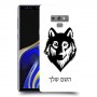 זאב כיסוי מגן קשיח בעיצוב אישי עם השם שלך ל Samsung Galaxy Note9 יחידה אחת סקרין מובייל