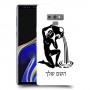 דלי כיסוי מגן קשיח בעיצוב אישי עם השם שלך ל Samsung Galaxy Note9 יחידה אחת סקרין מובייל