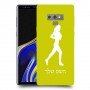 ג'וגלין - אישה כיסוי מגן קשיח בעיצוב אישי עם השם שלך ל Samsung Galaxy Note9 יחידה אחת סקרין מובייל