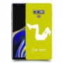 אימון ספורט - אישה כיסוי מגן קשיח בעיצוב אישי עם השם שלך ל Samsung Galaxy Note9 יחידה אחת סקרין מובייל