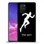 רץ כיסוי מגן קשיח בעיצוב אישי עם השם שלך ל Samsung Galaxy S10 Lite יחידה אחת סקרין מובייל