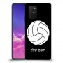 כדורעף - כדור כיסוי מגן קשיח בעיצוב אישי עם השם שלך ל Samsung Galaxy S10 Lite יחידה אחת סקרין מובייל