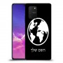 עולם כיסוי מגן קשיח בעיצוב אישי עם השם שלך ל Samsung Galaxy S10 Lite יחידה אחת סקרין מובייל