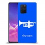חצוצרה כיסוי מגן קשיח בעיצוב אישי עם השם שלך ל Samsung Galaxy S10 Lite יחידה אחת סקרין מובייל