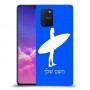 גלישה כיסוי מגן קשיח בעיצוב אישי עם השם שלך ל Samsung Galaxy S10 Lite יחידה אחת סקרין מובייל
